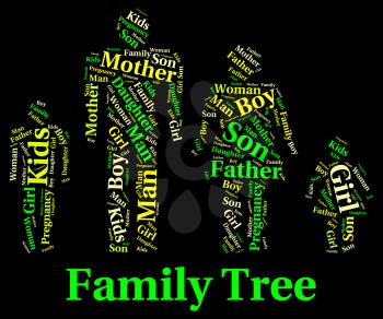 Family Tree Meaning Blood Relation And Genealogical