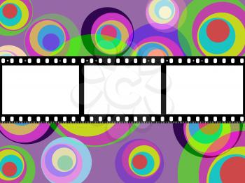 Color Copyspace Meaning Camera Film And Multicoloured