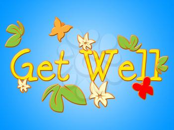 Get Well Showing Health Care And Wellness