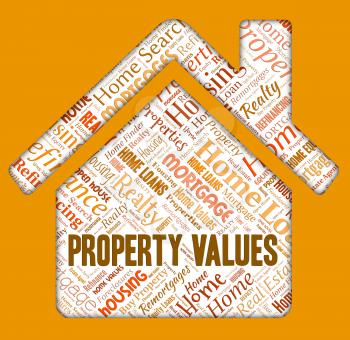 Property Values Indicating Selling Price And Estimate