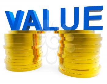 Good Value Indicating Worth Important And Revenue