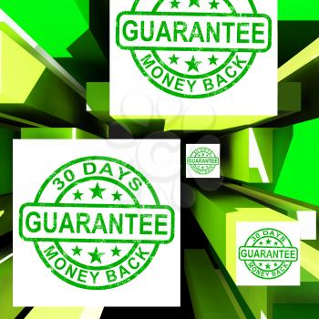 Guarantee On Cubes Shows Certificated Item Or Customers Satisfaction