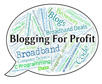 Blogging For Profit Representing Online Text And Weblog