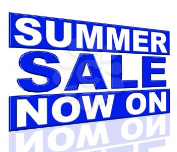 Summer Sale Showing At The Moment And Promo