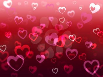 Hearts Background Meaning Love Adore And Friendship
