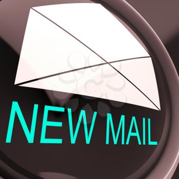 New Mail Envelope Meaning Unread Email Or Message