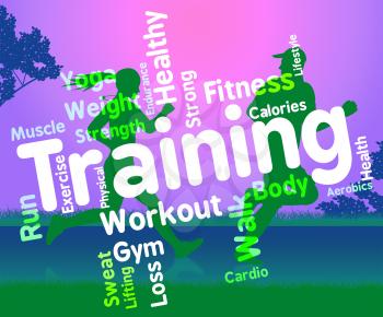 Training Words Indicating Physical Activity And Fitness 