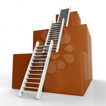 Growth Ladder Meaning Step Expand And Victors