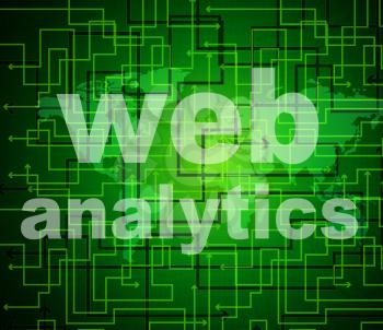 Web Analytics Representing Data Net And Measuring