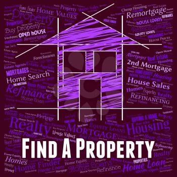 Find Property Indicating Search For And Habitation