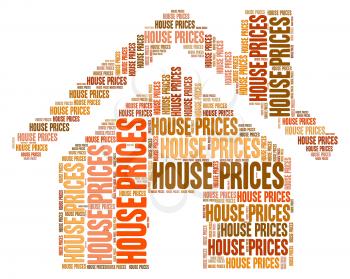 House Prices Showing Values Value And Valuations