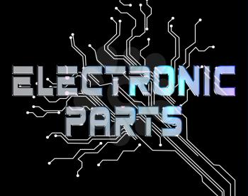 Electronic Parts Meaning Semiconductor Technician And Digital