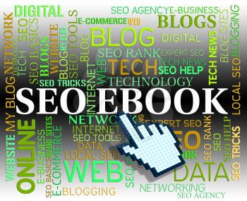Seo Ebook Showing Search Engine And Web
