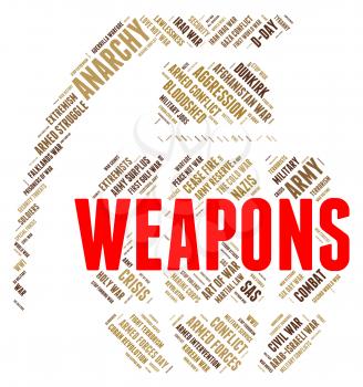 Weapons Word Meaning Armaments Weaponry And Munition