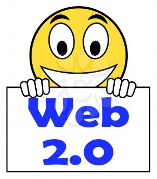 Web 2.0 On Sign Meaning Net Web Technology And Network