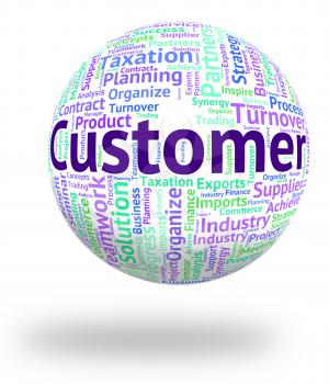 Customer Word Meaning Shopper Wordcloud And Purchaser