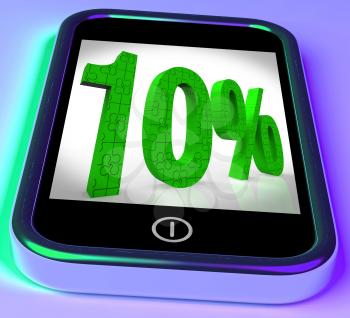 10% On Smartphone Showing Bargains And Reduced Prices
