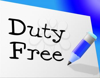 Duty Free Meaning Income Tax And Taxation