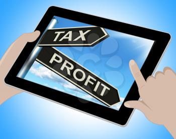 Tax Profit Tablet Meaning Taxation Of Earnings
