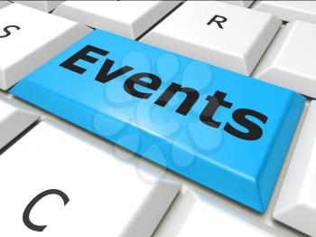 Www Events Representing World Wide Web And Web Site