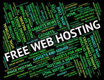 Free Web Hosting Meaning With Our Compliments And Congrats