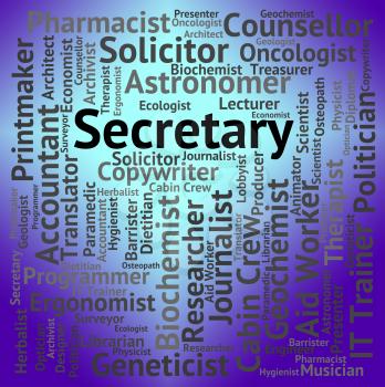 Secretary Job Meaning Personal Assistant And Jobs