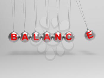 Balance Spheres Shows Balanced life Or Equilibrium 