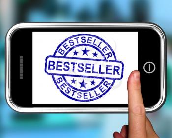 Bestseller On Smartphone Shows First Rated Book Or Leader Writer