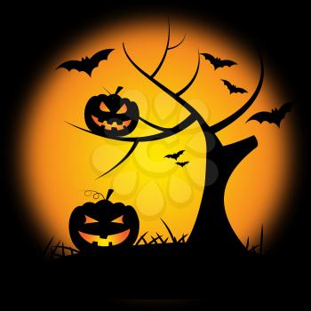 Tree Halloween Meaning Trick Or Treat And Pumpkin Patch