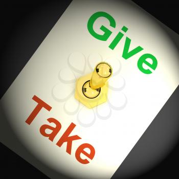 Give Take Switch Meaning Offering And Receiving