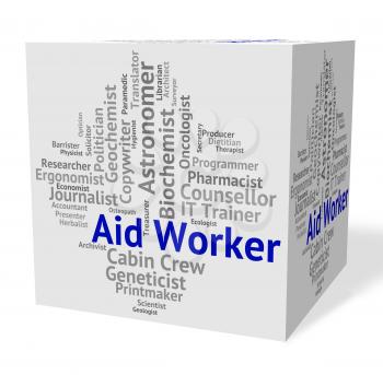 Aid Worker Meaning White Collar And Employee