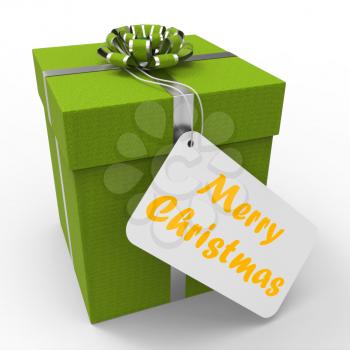 Merry Christmas Gift Meaning Xmas And Seasons Greetings