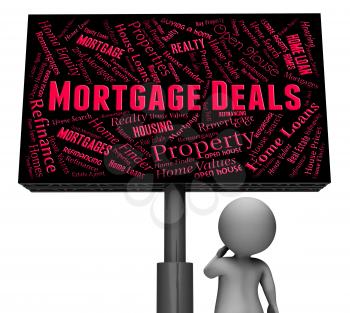 Mortgage Deals Representing Real Estate And Homes