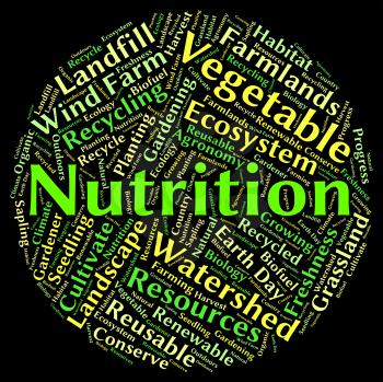 Nutrition Word Meaning Text Diets And Nutrient