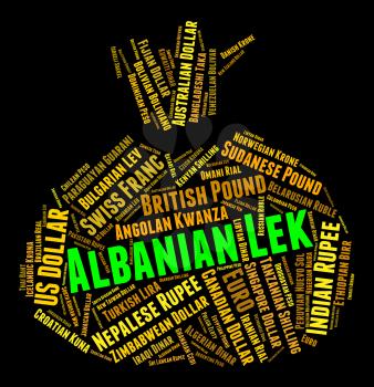 Albanian Lek Showing Currency Exchange And All