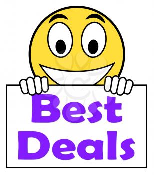 Best Deals On Sign Showing Promotion Offer Or Discount
