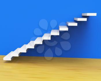 Growth Stairs Meaning Expansion Winning And Rise