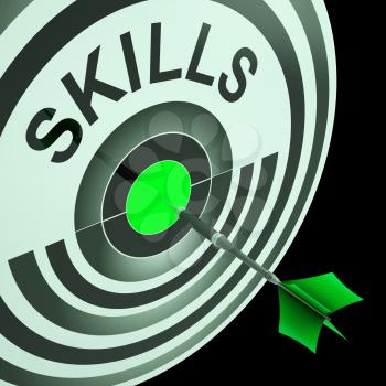 Skills Showing Skilled, Expertise, Professional Experienced Abilities And Competence