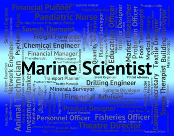 Marine Scientist Meaning Word Work And Seafaring