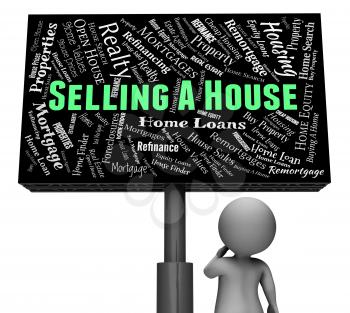 Selling A House Meaning Sales Property And Houses