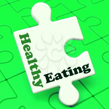 Healthy Eating Meaning Fresh, Nutritious And Low Fat Eating
