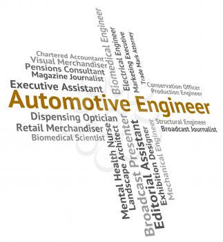 Automotive Engineer Meaning Motor Position And Mechanics