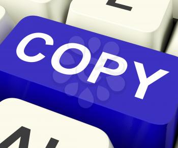 Copy Keys Meaning Duplication Replication Or Copying
