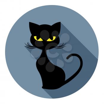 Halloween Cat Icon Meaning Trick Or Treat And Trick Or Treat