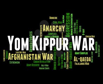 Yom Kippur War Representing Arab States And Skirmish