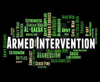 Armed Intervention Meaning Military Action And Clash