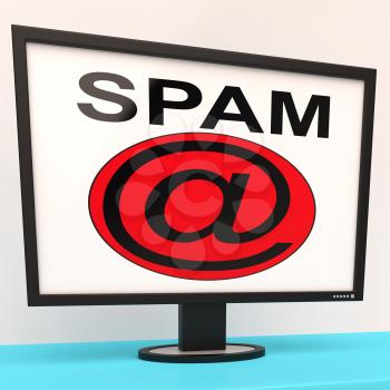 Spam Message Showing Unwanted Electronic Mail Inbox