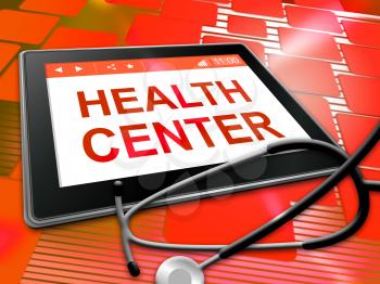 Health Center Indicating Preventive Medicine And Hospital