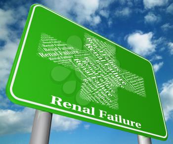 Renal Failure Showing Lack Of Success And Acute Kidney Injury