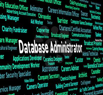 Database Administrator Representing Recruitment Head And Computing